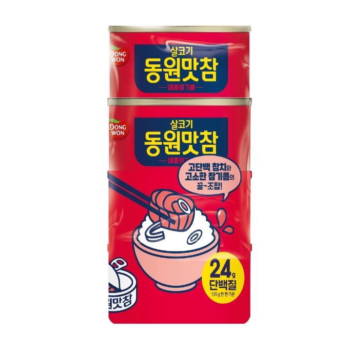 동원 맛참 매콤참기름 135g*4