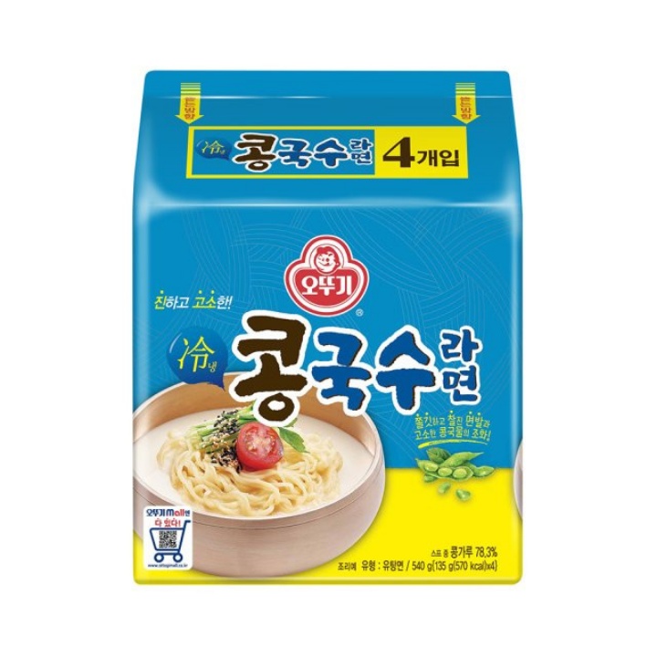 오뚜기 콩국수라면 135g*4입