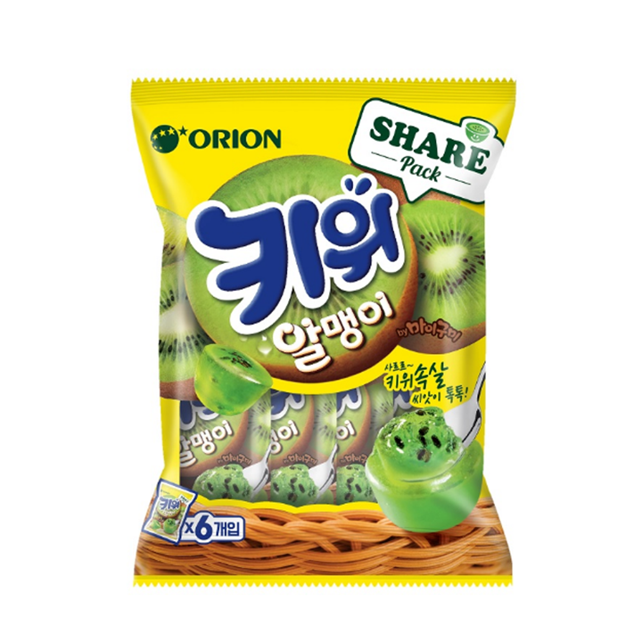 오리온 키위알맹이 216g