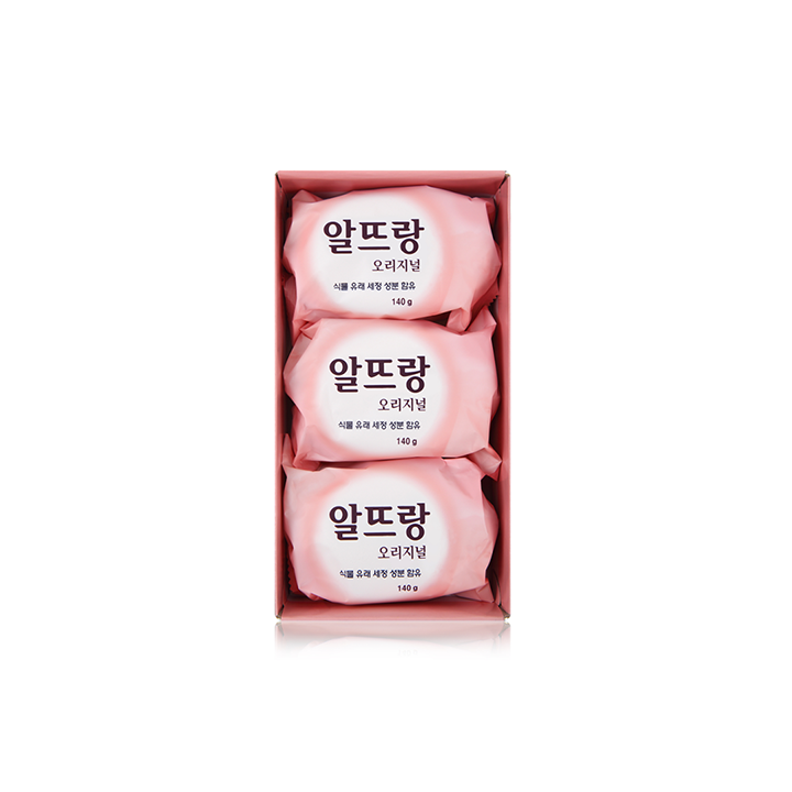 알뜨랑비누140g*3입(핑크)