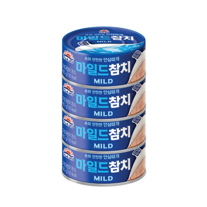 사조 마일드참치(안심)85g*4