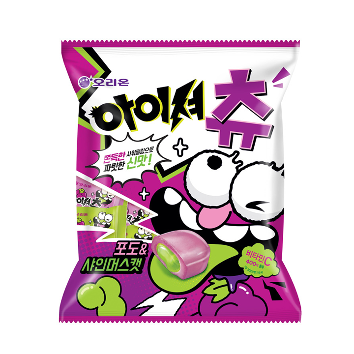 오리온 아이셔츄 벌크 포도샤인머스캣 193g