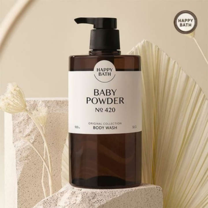 해피바스 베이비파우더 바디워시 910g