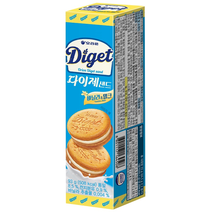 오리온 샌드 다이제 93g