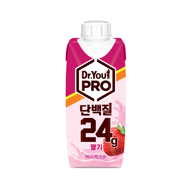 오리온 닥터유 드링크 딸기 250ml