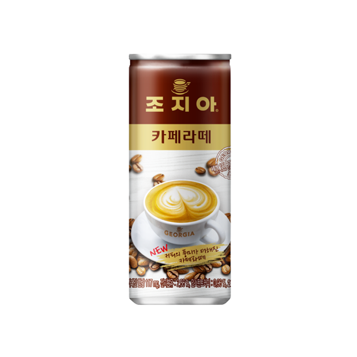 조지아카페라떼240ML
