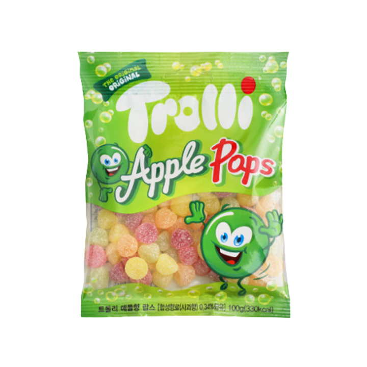 트롤리 애플팝스 100g
