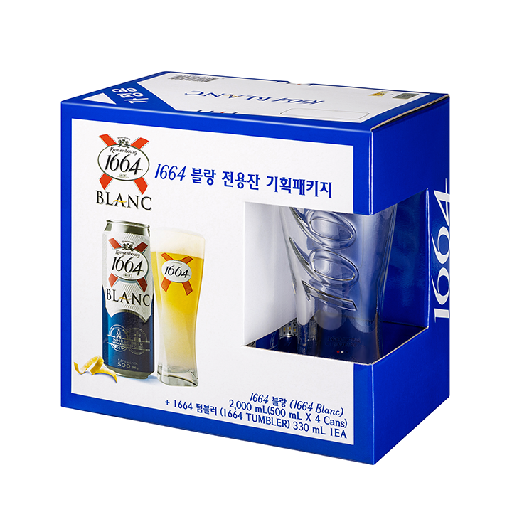 1664 블랑 전용잔기획(500ml*4)