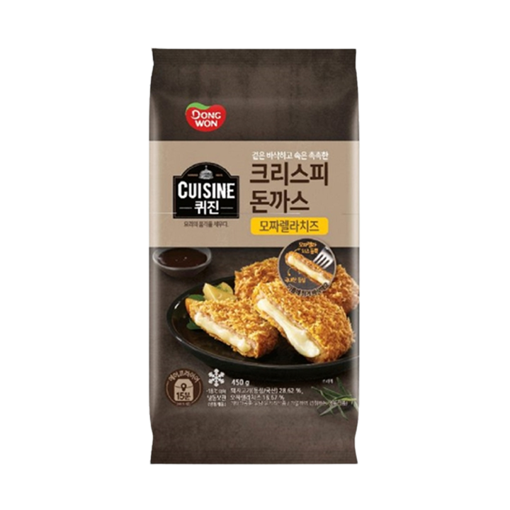 동원 퀴진 크리스피 돈까스 모짜렐라 450g
