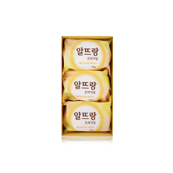 알뜨랑비누140g*3입(옐로우)