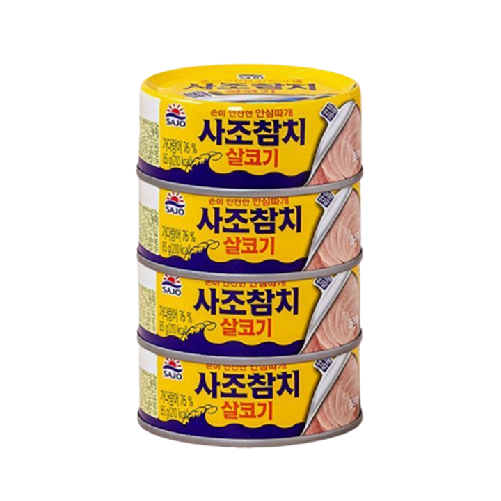 사조 살코기참치(안심)85g*4