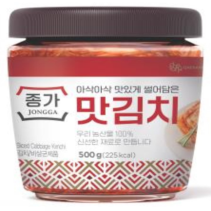 종가 썰어담은 맛김치 500g(PET)