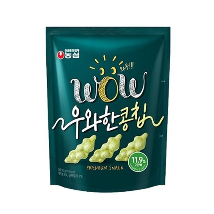 농심 우와한 콩칩 42g