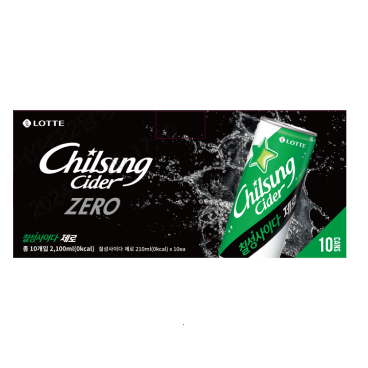 칠성사이다 제로 210ml*10