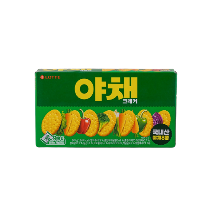 롯데 야채크래커 249g