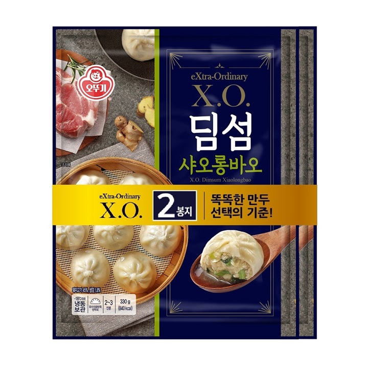 오뚜기 XO딤섬 샤오롱바오 330g*2입