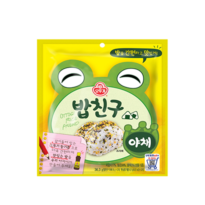 오뚜기 밥친구 야채 36g