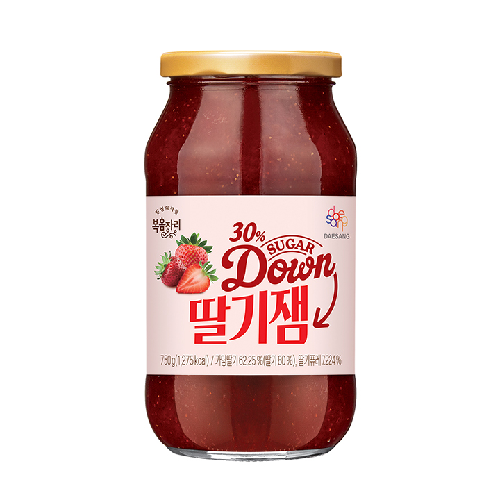 복음자리 30% 슈가다운 딸기잼750g
