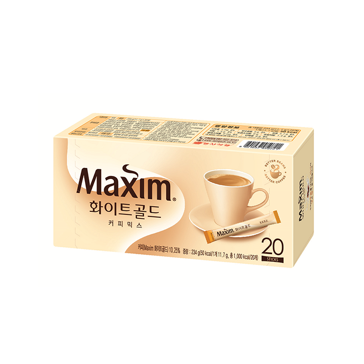 맥심화이트골드 20입