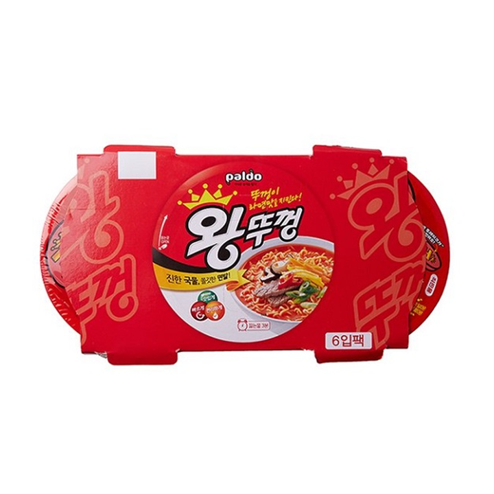 팔도 왕뚜껑 110g*6입