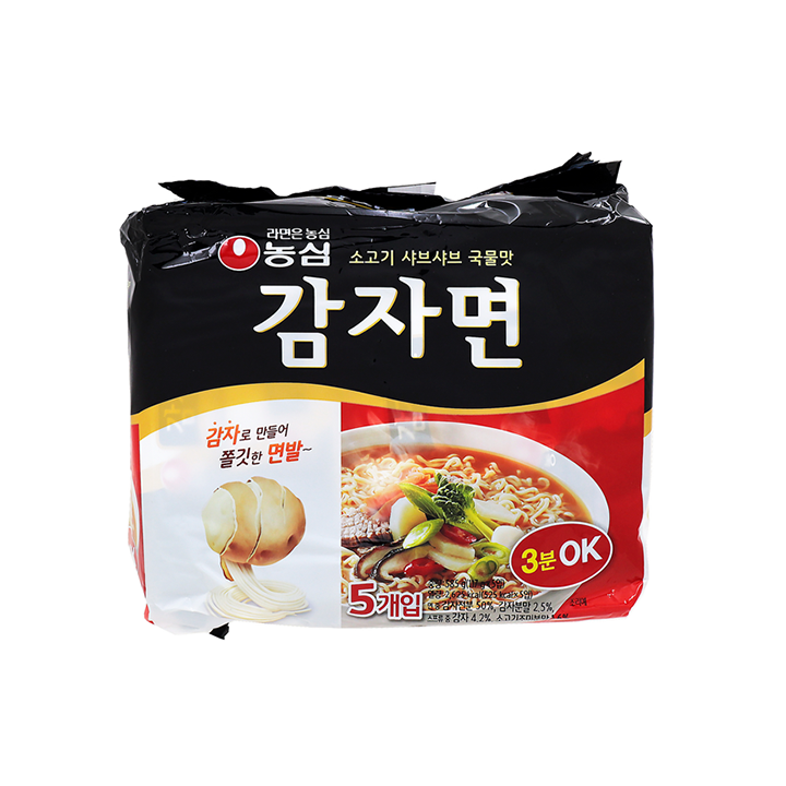 농심 감자면117g*5입