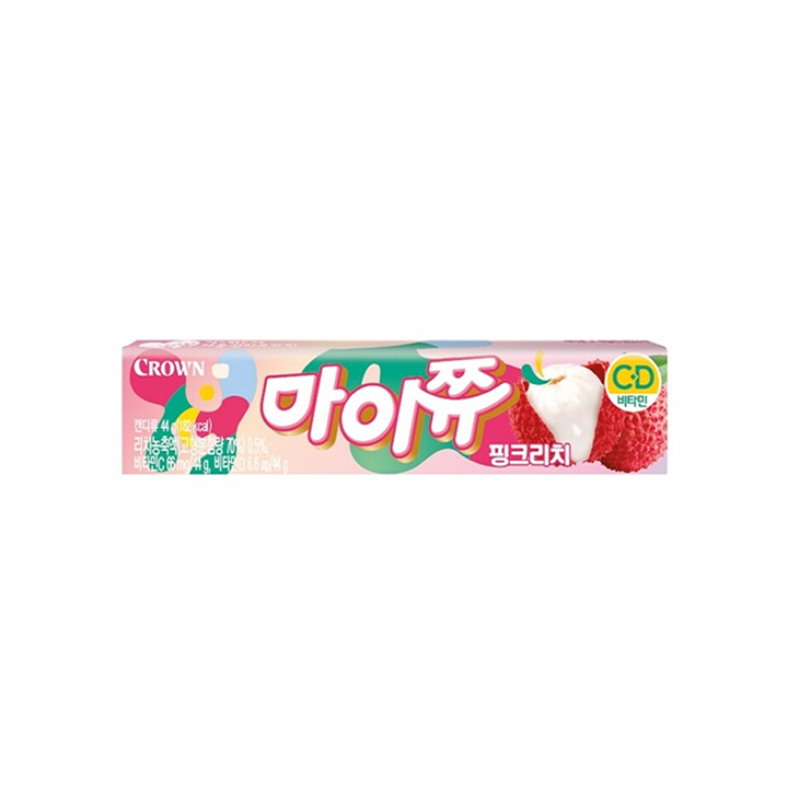 크라운 마이쮸 핑크리치 44g