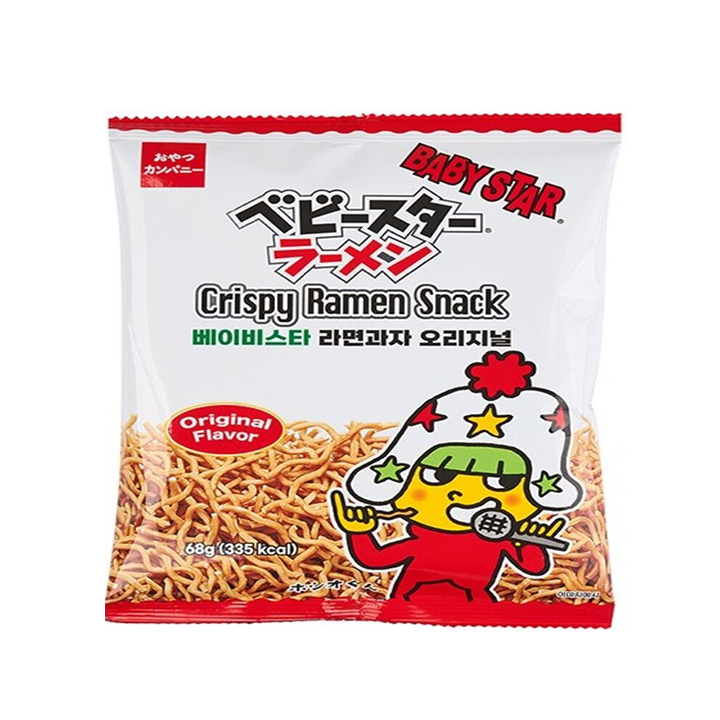 베이비스타 라면과자오리지널68g