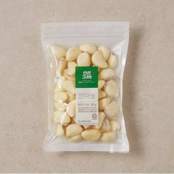 (A)깐마늘 300g