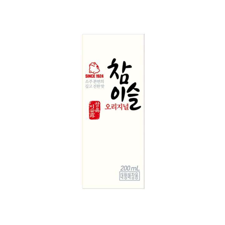 참이슬종이팩200ML