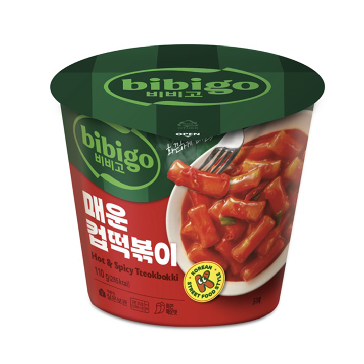 CJ 비비고 매운 컵떡볶이 110g