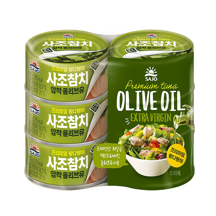 사조 올리브유 참치 100g*6