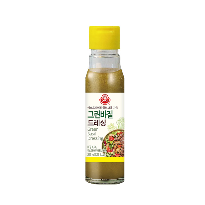 오뚜기 그린바질드레싱 215g