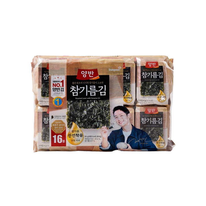 양반 참기름 식탁김16봉