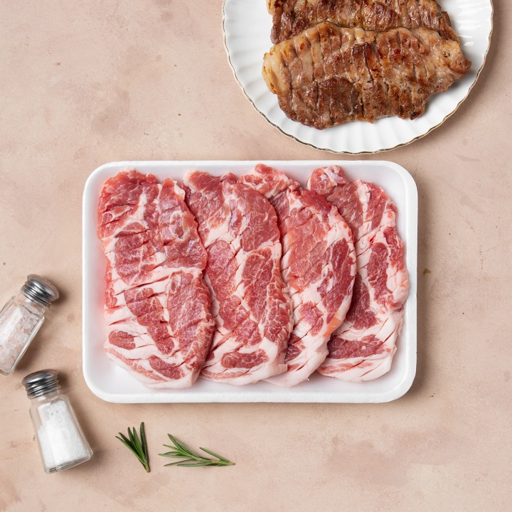 (소)두툼칼집목심플로우팩(600g)