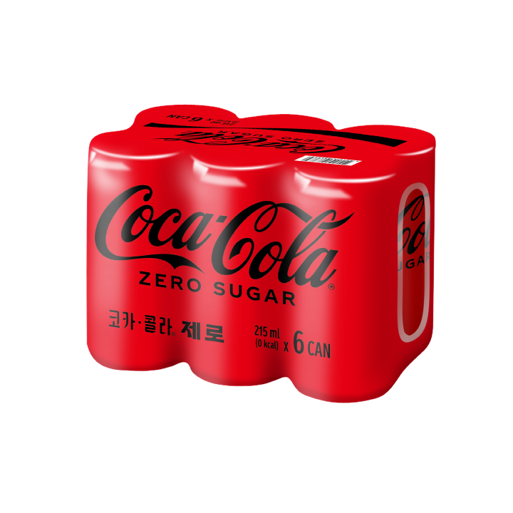 코카콜라 제로 215ml*6