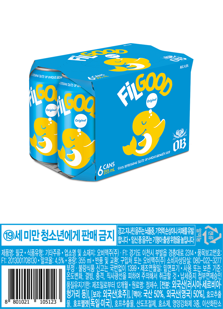 필굿 355ml*6필굿 355ml*6