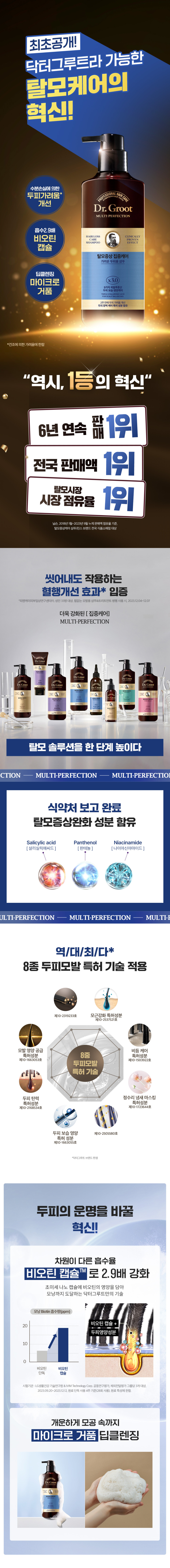 닥터그루트 샴푸400ml(가려운두피용)