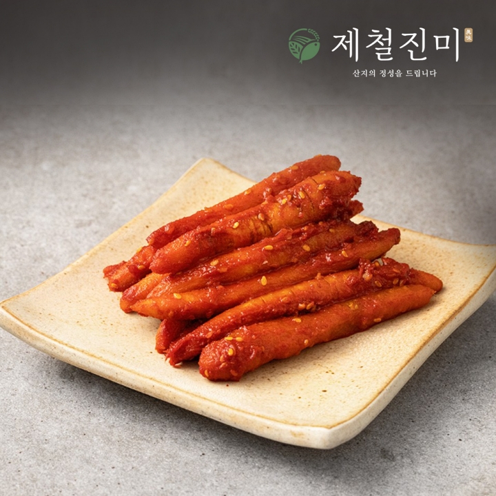 [택배]제철진미 더덕무침 300g