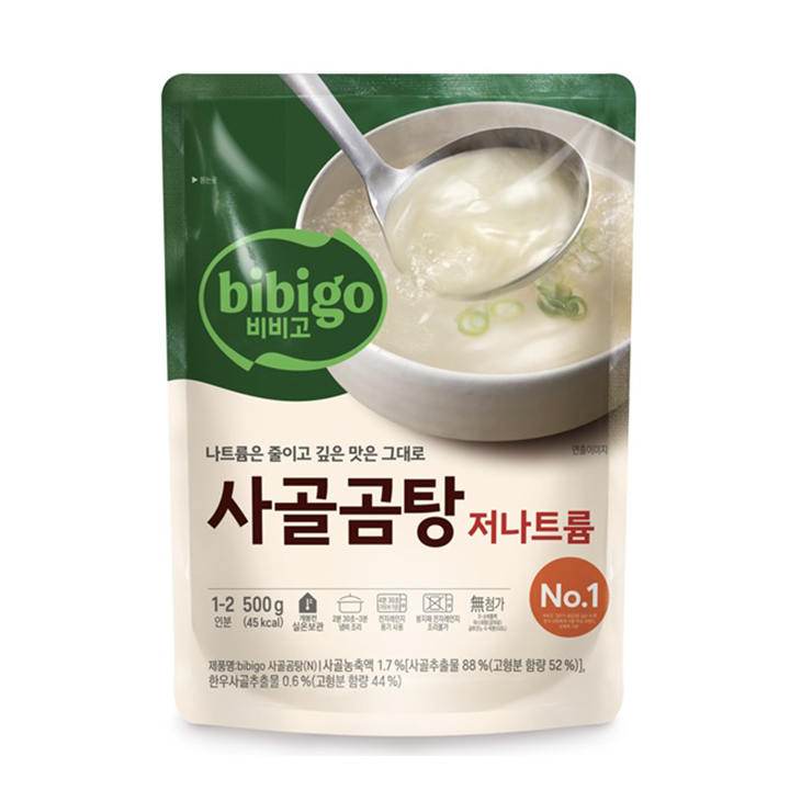 CJ 비비고 사골곰탕 저나트륨 500g