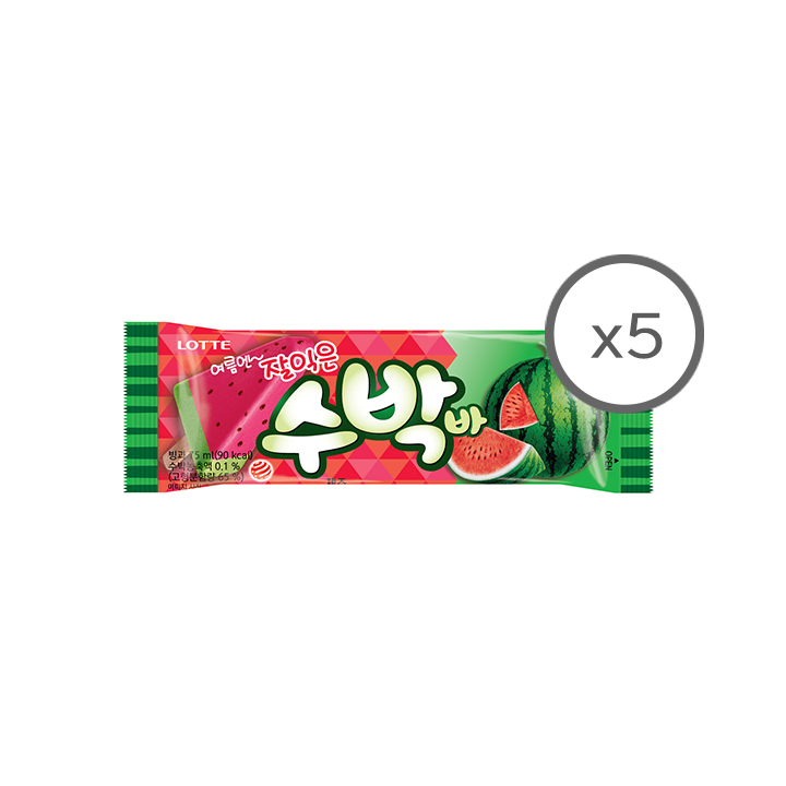 롯데 수박바 멀티 5입