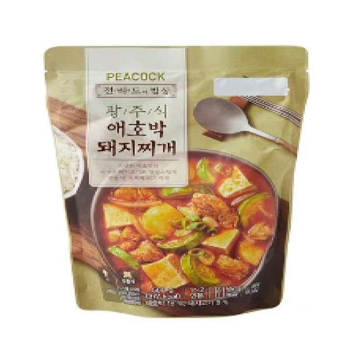 피코크 광주식 애호박돼지찌개 500g
