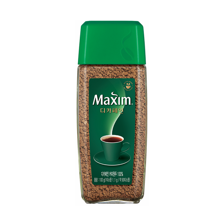 맥심 디카페인 병 100g