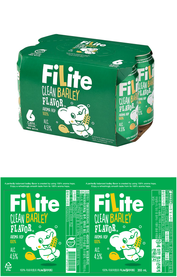 필라이트(하이트)355ml*6