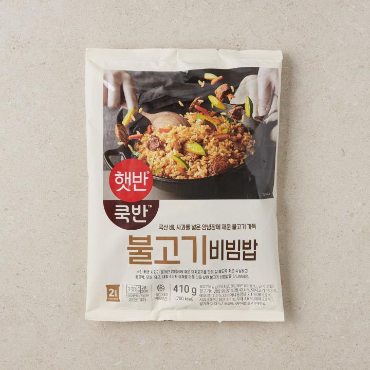 CJ 비비고불고기비빔밥410g