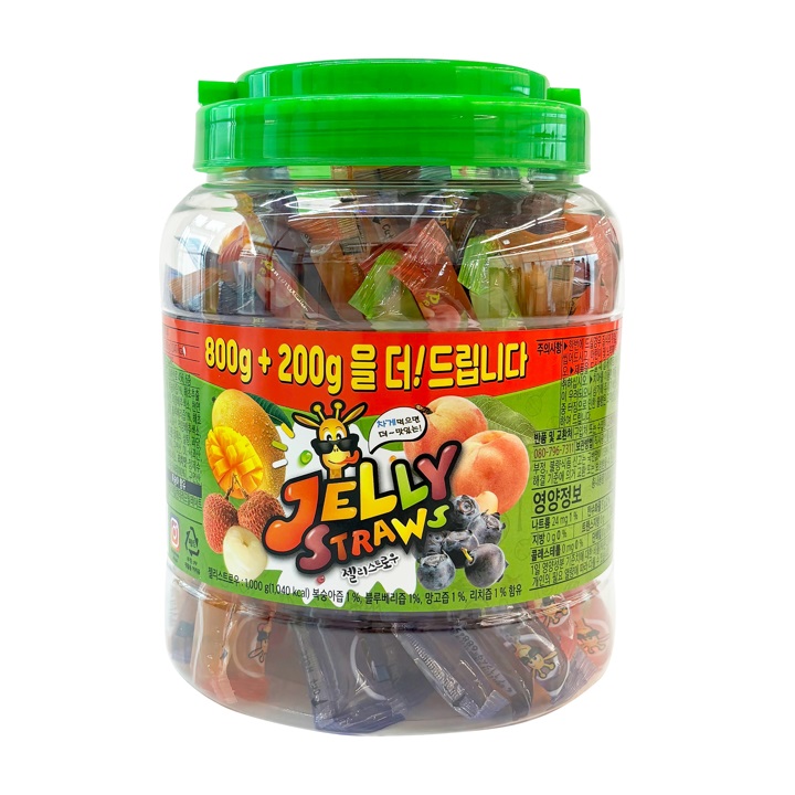 젤리스트로우 800g+200g
