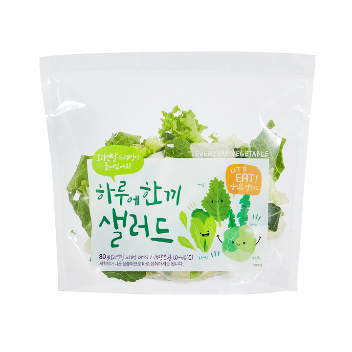 하루에 한끼 샐러드(오리엔탈/80g)