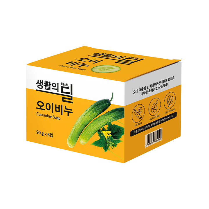 Deal.오이비누90g*6입