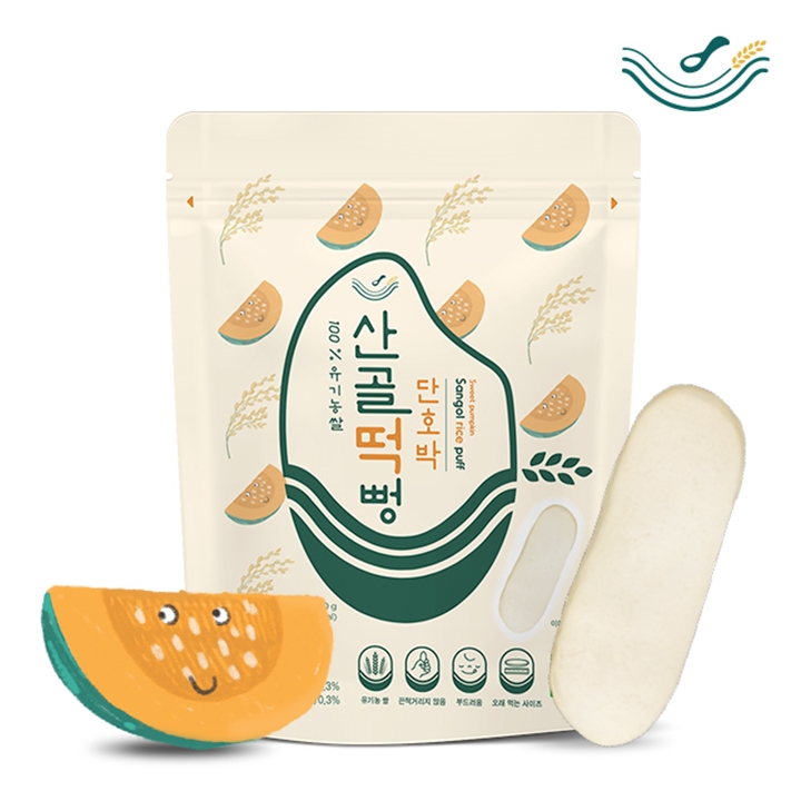 (JN) 산골떡뻥 단호박 20g