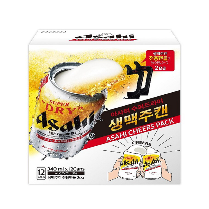 아사히 수퍼드라이 치어스기획(340ml*12캔+