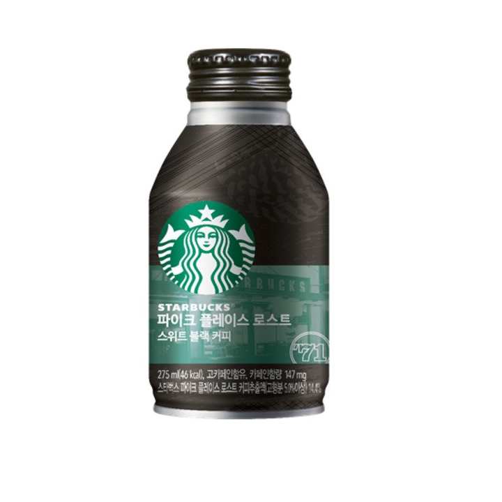 스타벅스 파이크플레이스스위트블랙 275ml